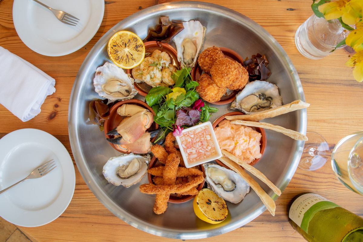 Seafood Platter at South Sands Hotel