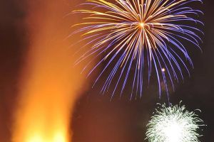 Fireworks Bonfire Night Kingsbridge