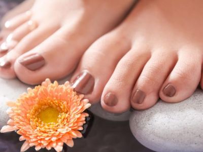 Pedicure at the Voyage Spa, Thurlestone Hotel